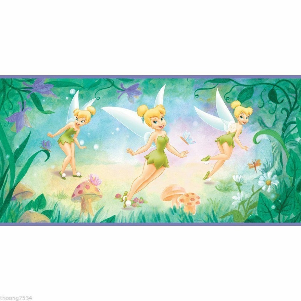 Disney Tinkerbell Wallpaper Border Fairy Garden